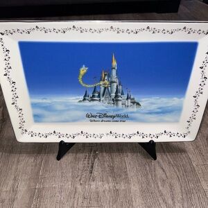 Disney Collectors Plate - Where Dreams Come True - Cinderella Castle